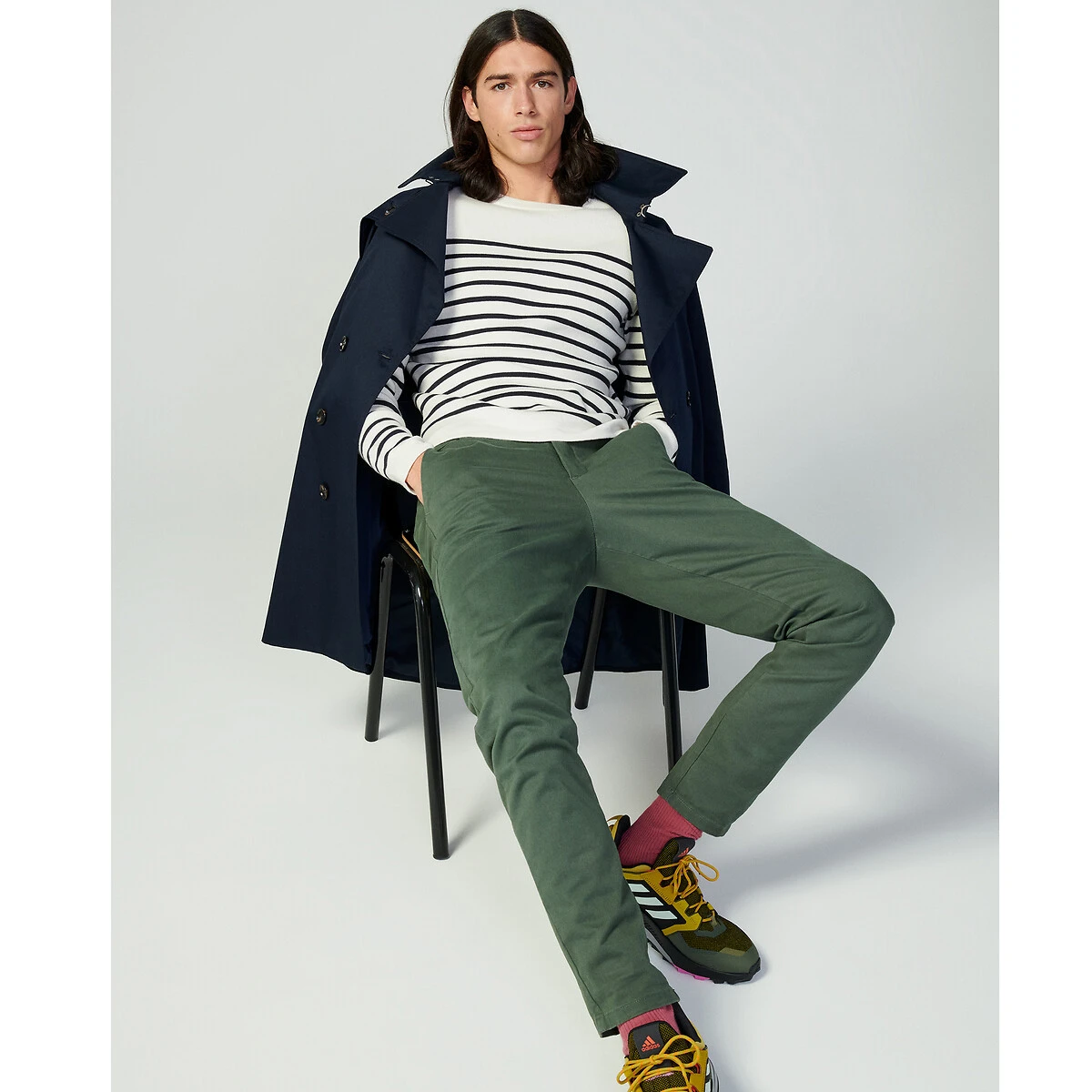 Pull Marinière Signature, En Coton Bio 7 Pull Marinière Signature, En Coton Bio – Image 7