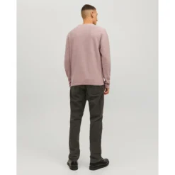 Jack & Jones Pull Léger Col Rond En Lin -Mode Décontractée 2b6018acb28c6e0c8752415895659241