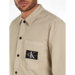 Calvin Klein Jeans Surchemise Poche Poitrine -Mode Décontractée 2cbd47ef35af86ee793a6d06286939bc