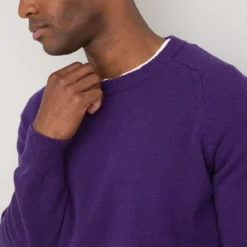 Pull Col Rond Lambswool, Made In Europe -Mode Décontractée 2cc78ad16f5a943c2cc8c9b8b224981e