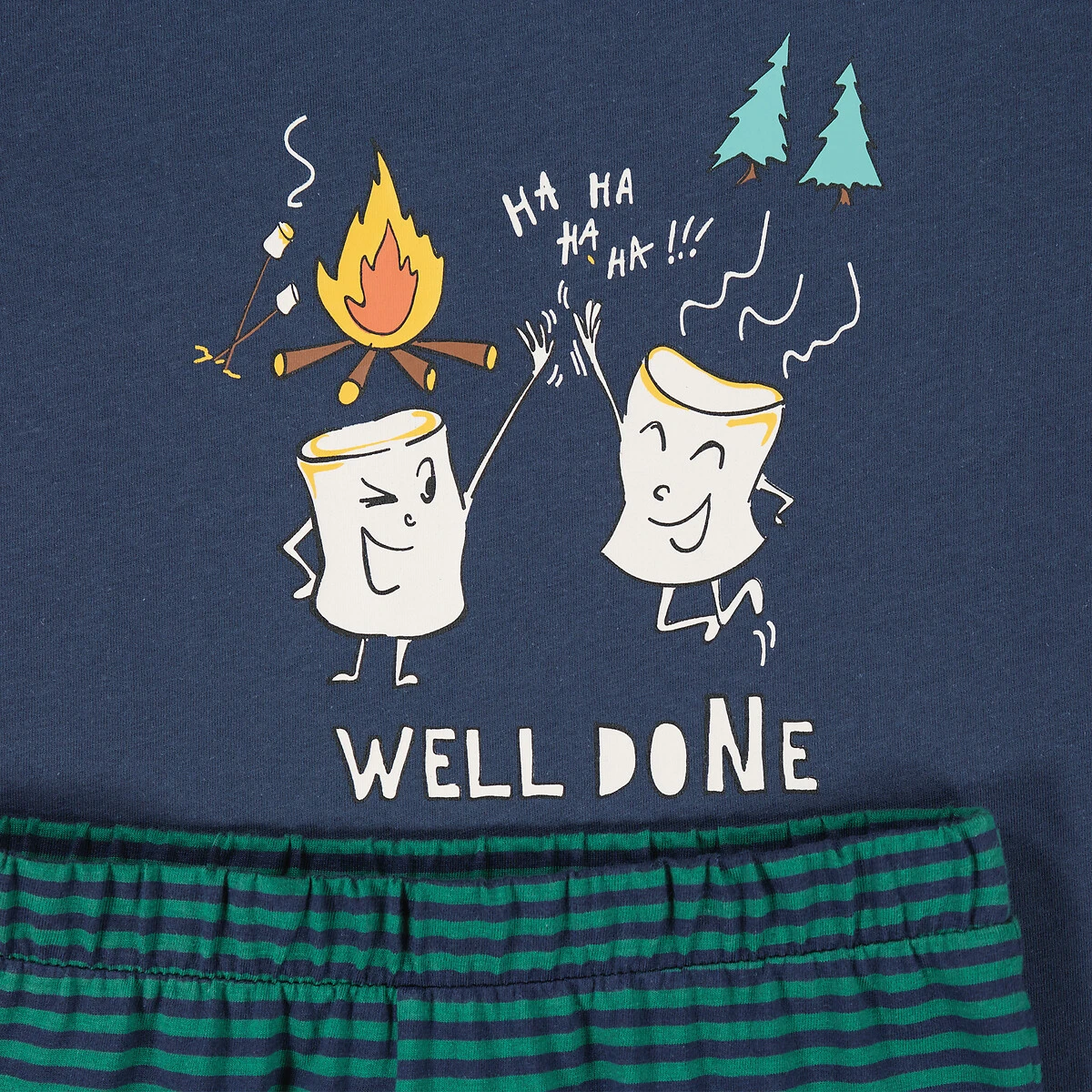 Lot De 3 Pyjamas Imprimé Loups 2 Lot De 3 Pyjamas Imprimé Loups – Image 2