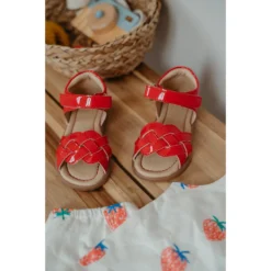 Sandales Vernies, Tressées 12 Sandales Vernies, Tressées -Mode Décontractée 2d35f96c0aa04c424bbfebf64b277c48