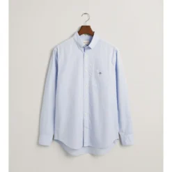 Gant Chemise Droite En Popeline Unie -Mode Décontractée 2e1d4c0c6efc901556a588c3ce127e15