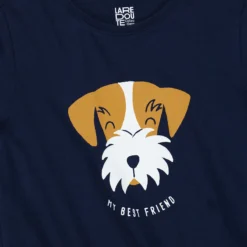 T-shirt Col Rond, Motif Tête De Chien 5 T-shirt Col Rond, Motif Tête De Chien -Mode Décontractée 30120d679050cd500a6068746a8ef862