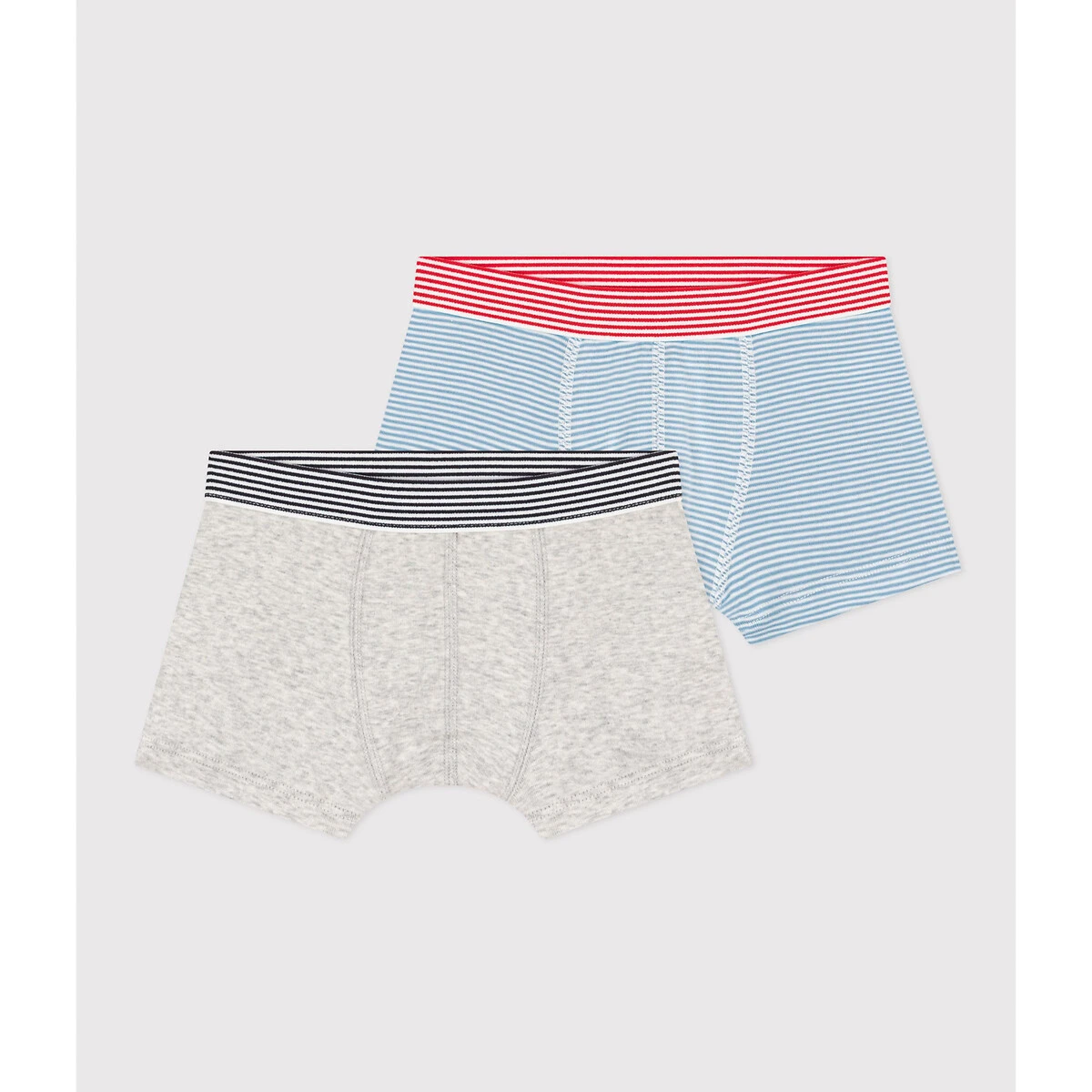 PETIT BATEAU Lot De 2 Boxers En Coton 1 PETIT BATEAU Lot De 2 Boxers En Coton