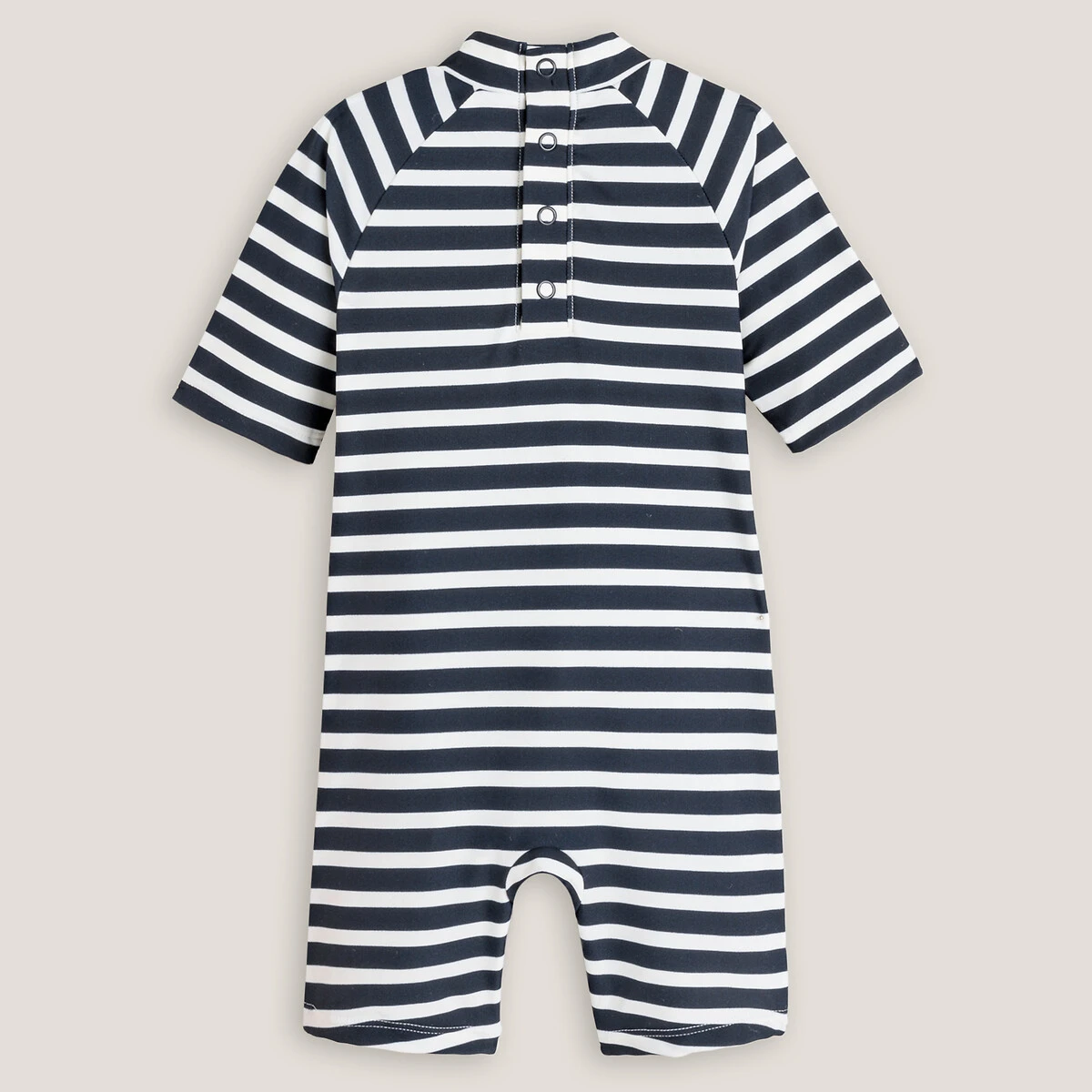 Maillot De Bain Combishort à Rayures Protection UV 2 Maillot De Bain Combishort à Rayures Protection UV – Image 2