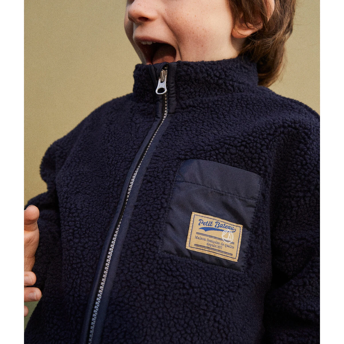 PETIT BATEAU Veste épaisse Zippée 3 PETIT BATEAU Veste épaisse Zippée – Image 3