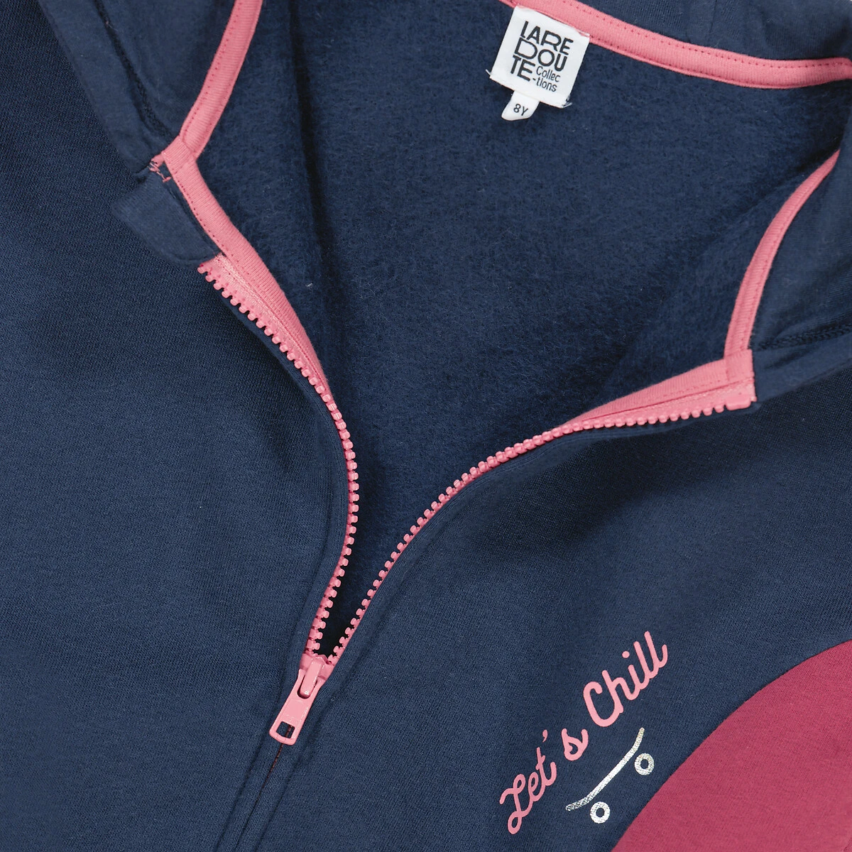 Sweat Zippé à Capuche Color Block En Molleton 5 Sweat Zippé à Capuche Color Block En Molleton – Image 5