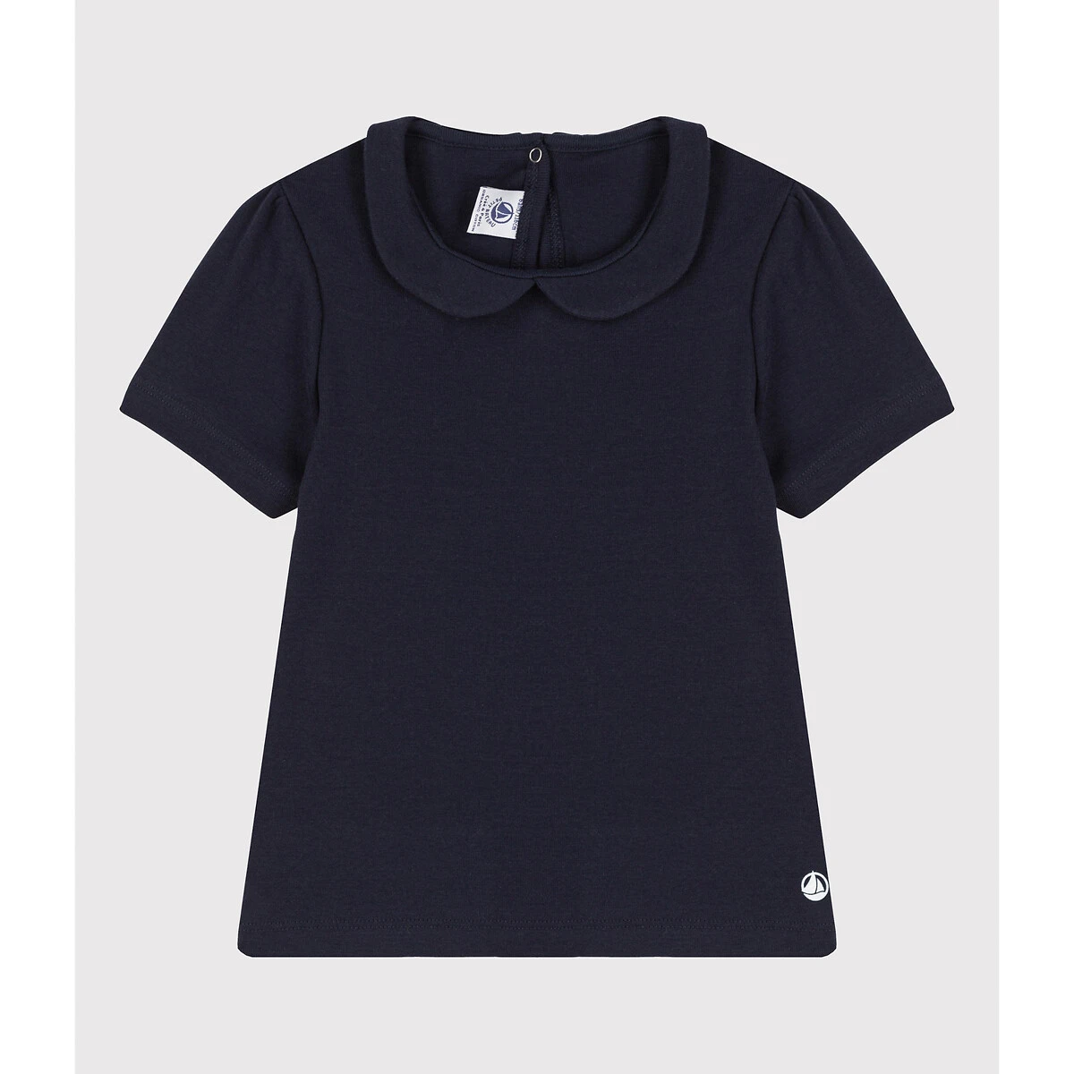 PETIT BATEAU T-shirt Col Claudine 1 PETIT BATEAU T-shirt Col Claudine