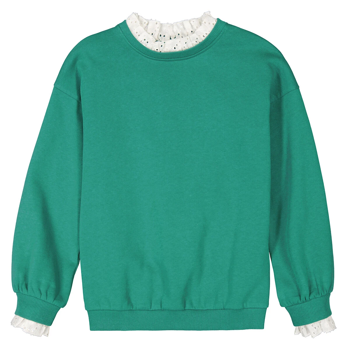 Sweat Col Montant Effet 2 En 1 En Molleton 3 Sweat Col Montant Effet 2 En 1 En Molleton – Image 3