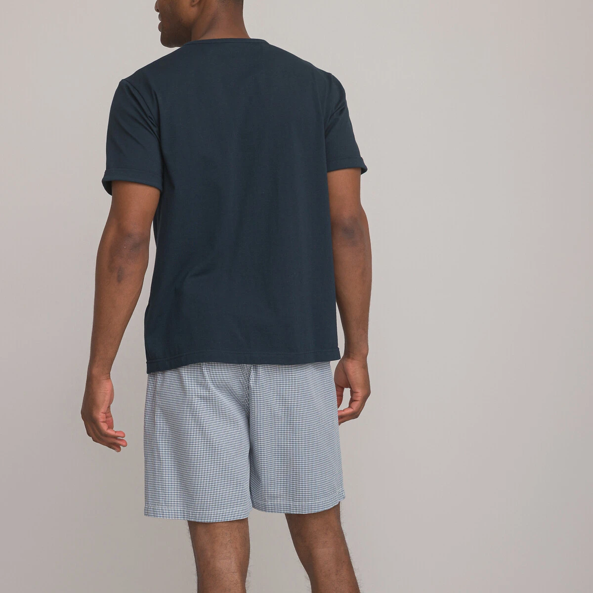 Pyjashort Encolure Ronde Boutonnée 4 Pyjashort Encolure Ronde Boutonnée – Image 4