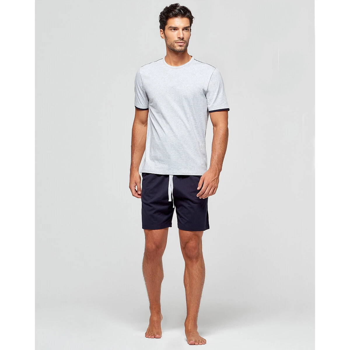 Pyjashort En Coton Bio 1 Pyjashort En Coton Bio