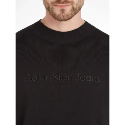 Calvin Klein Jeans Pull Léger Col Montant -Mode Décontractée 35c4fe4377ed3950995a5255601942b3