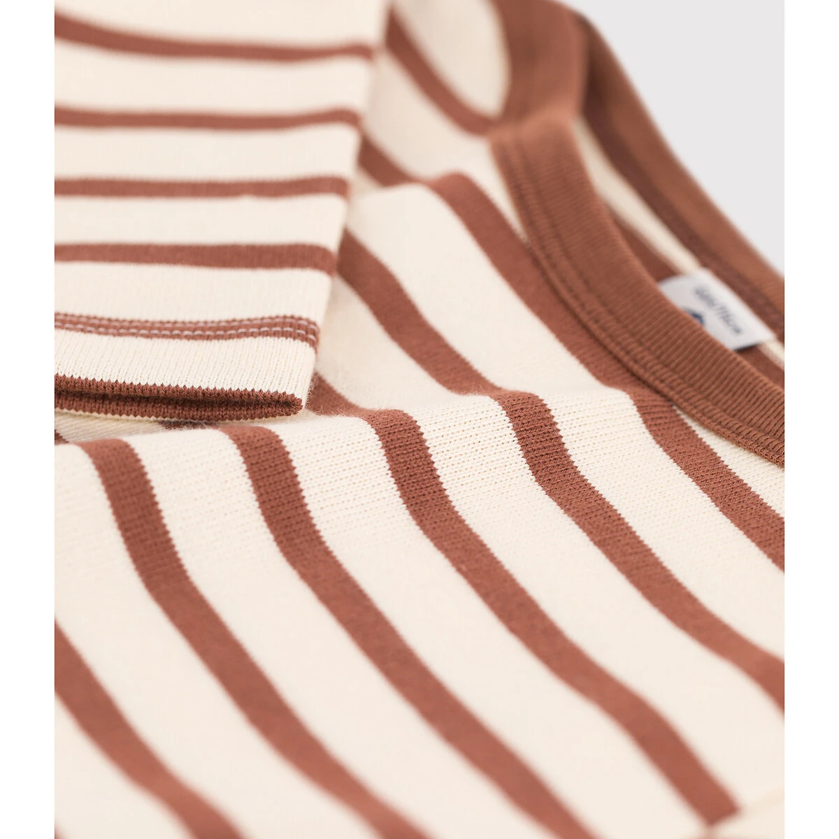 PETIT BATEAU T-shirt Manches Longues à Rayures 3 PETIT BATEAU T-shirt Manches Longues à Rayures – Image 3