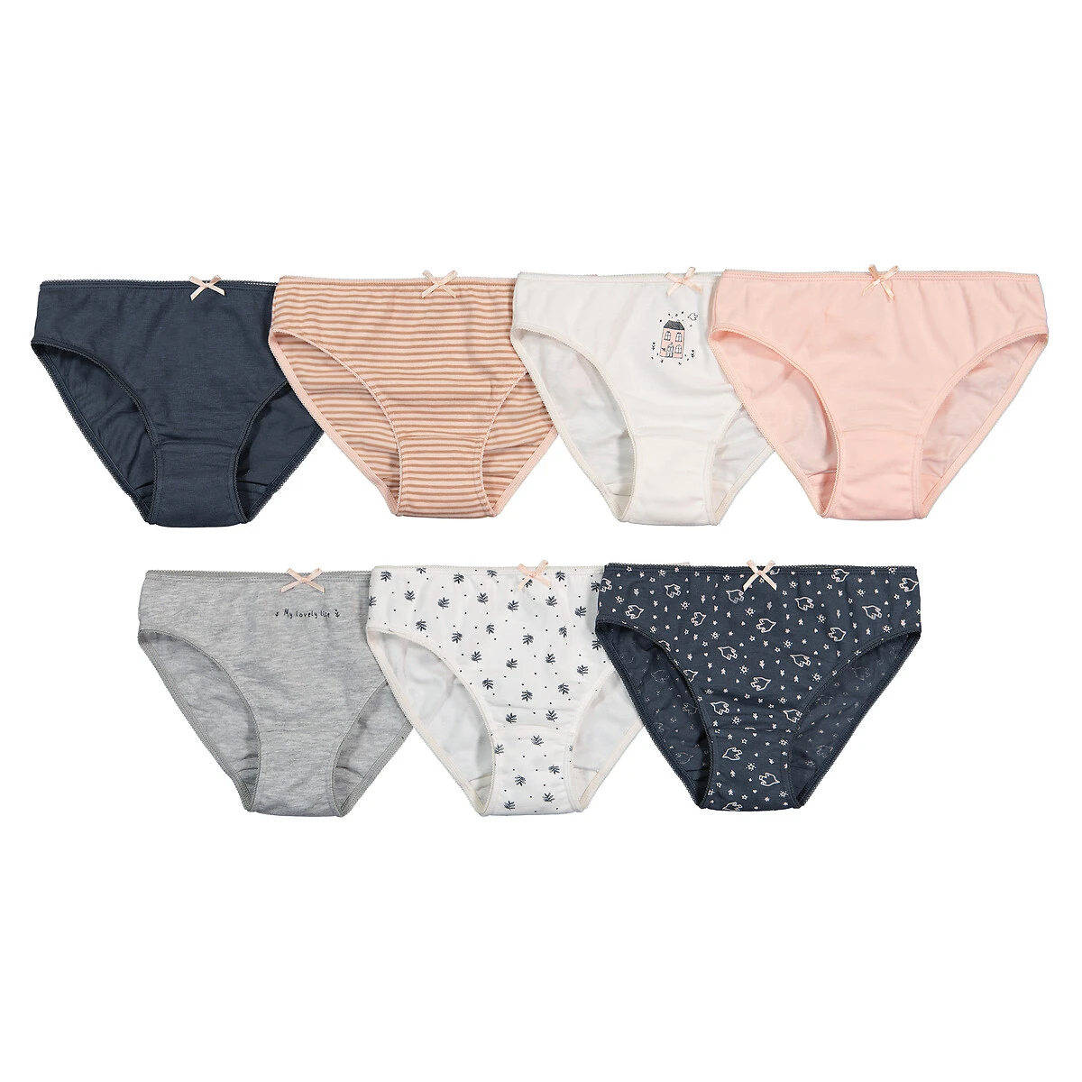 Lot De 7 Culottes En Coton 1 Lot De 7 Culottes En Coton