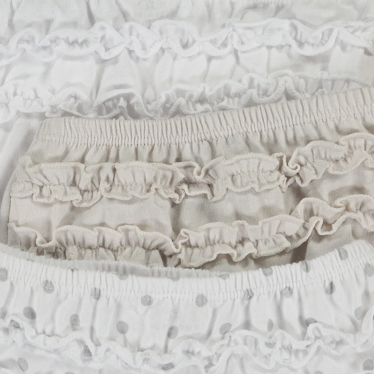 Lot De 3 Culottes, Volants Au Dos 3 Lot De 3 Culottes, Volants Au Dos – Image 3