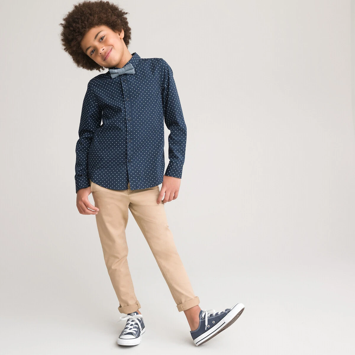 Chemise Imprimée, Noeud Papillon Amovible 2 Chemise Imprimée, Noeud Papillon Amovible – Image 2