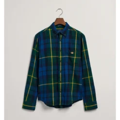 Gant Chemise Droite En Flanelle. -Mode Décontractée 3a8b879693f587ae6ceb8ab309f65871