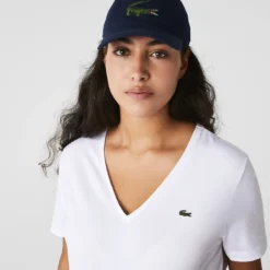Lacoste T-shirt Ample Manches Courtes, Col V 14 Lacoste T-shirt Ample Manches Courtes, Col V -Mode Décontractée 3b3cb55e04654f54a3e4bb9b377816e7