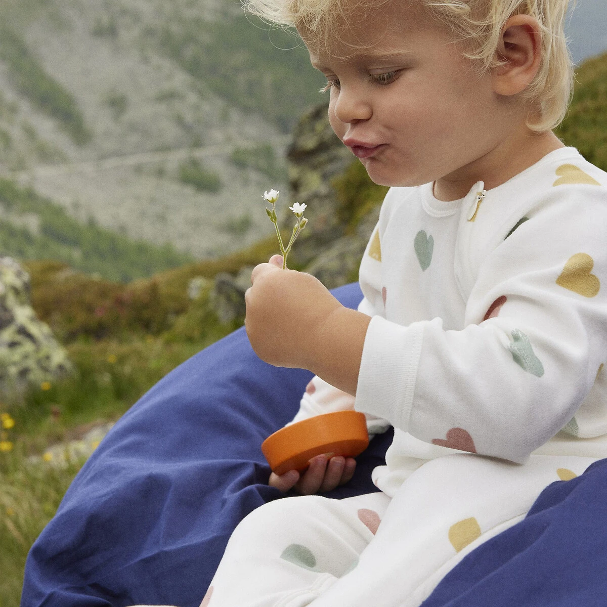 PETIT BATEAU Dors Bien Imprimé Cœur 4 PETIT BATEAU Dors Bien Imprimé Cœur – Image 4