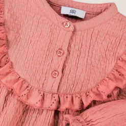 Robe Manches Longues En Gaze De Coton -Mode Décontractée 3c354e913f23dc9d6f3e06a804f67a3f