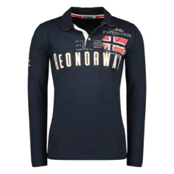 GEOGRAPHICAL NORWAY Polo Manches Longues Maille Piquée Kason