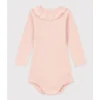 PETIT BATEAU Body Manches Longues à Collerette