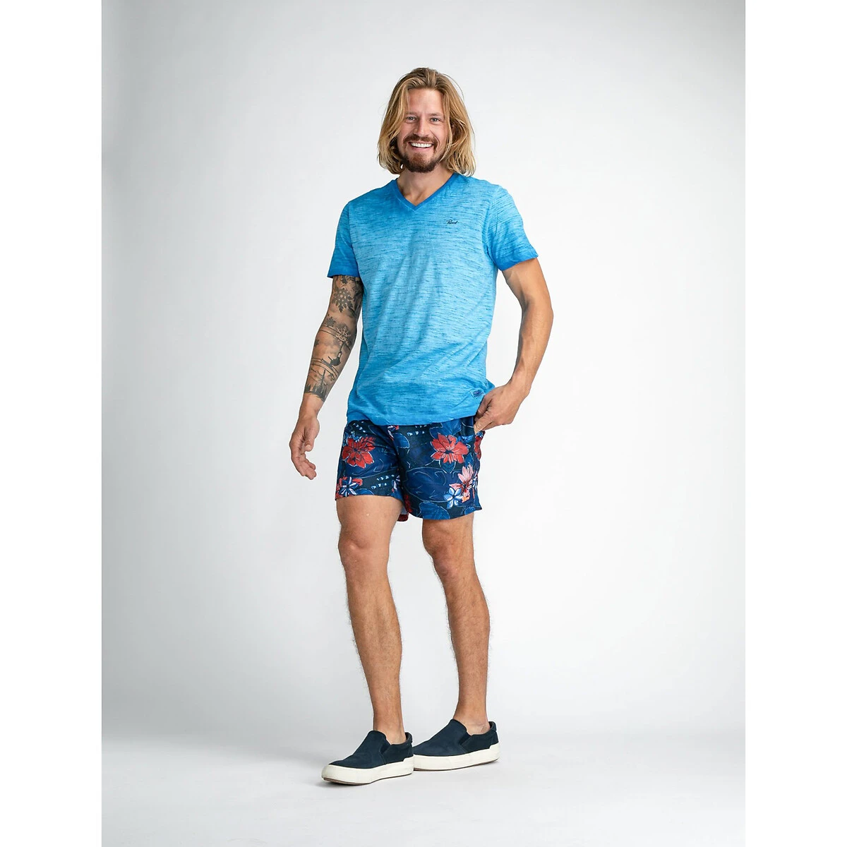 Petrol Industries Short De Bain à Imprimé Floral 2 Petrol Industries Short De Bain à Imprimé Floral – Image 2