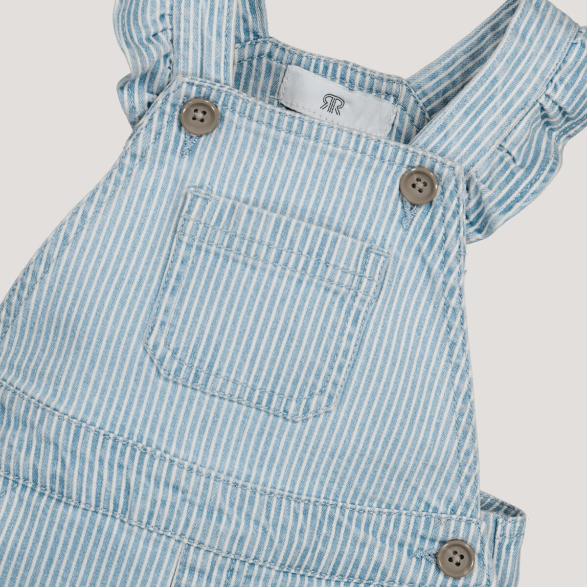 Salopette Courte à Rayures 6 Salopette Courte à Rayures – Image 6