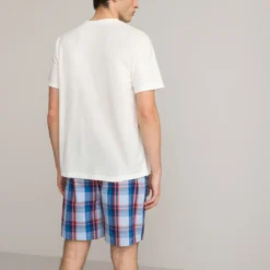 Pyjashort Coton Madras -Mode Décontractée 40bb148ea11121b3e9f30cc71fa0d2f3