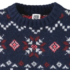 Pull Col Rond En Grosse Maille Jacquard 7 Pull Col Rond En Grosse Maille Jacquard -Mode Décontractée 4111949986a6ccf7ab54a63bfd5af16a