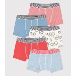 PETIT BATEAU Lot De 5 Boxers