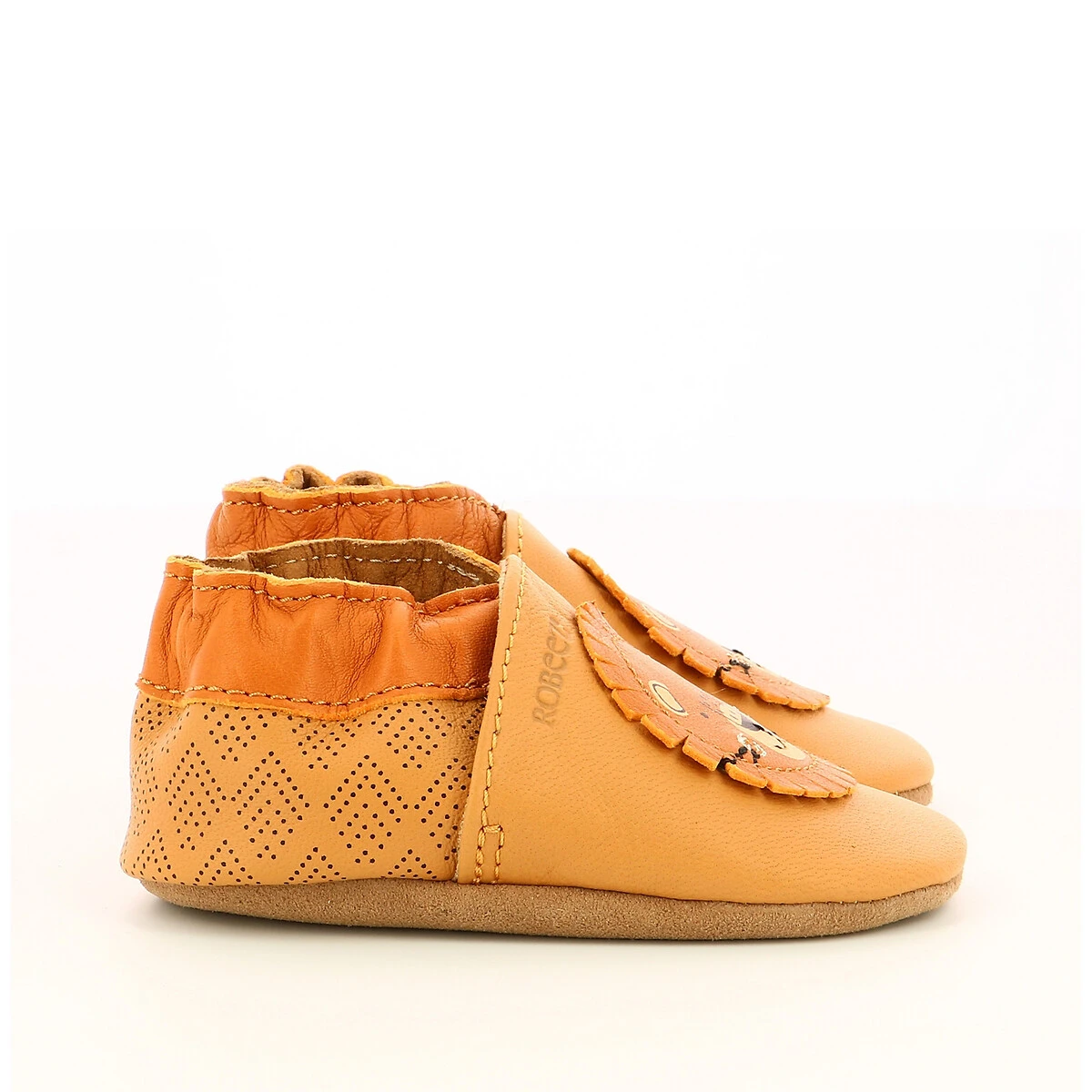 ROBEEZ Chaussons Cuir à Tannage Végétal Grooar 1 ROBEEZ Chaussons Cuir à Tannage Végétal Grooar