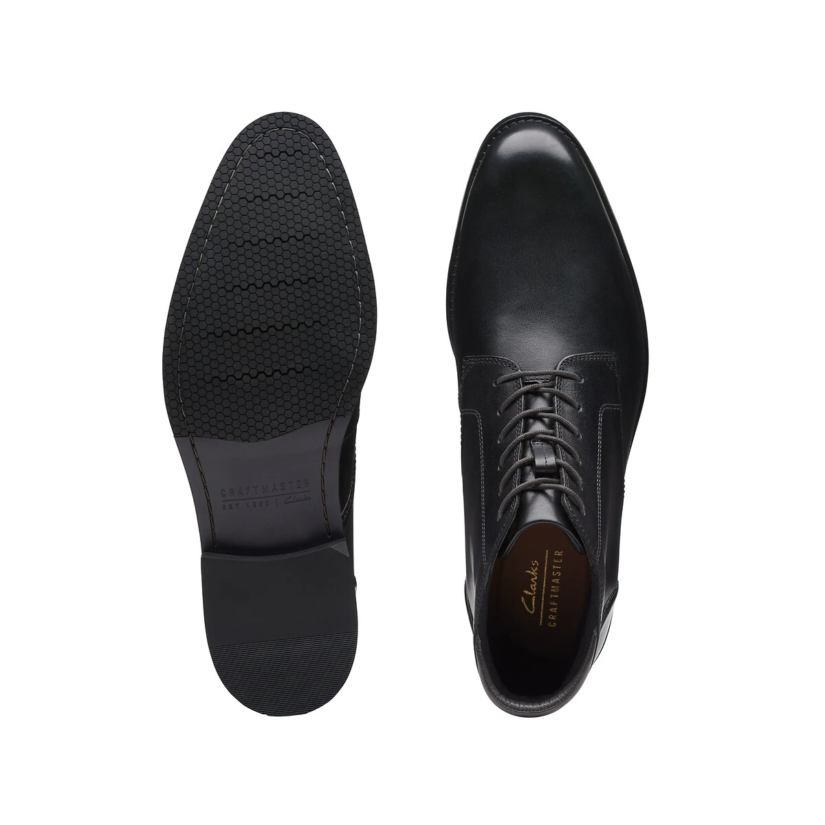 Clarks Derbies Montantes En Cuir Craft Arlo 7 Clarks Derbies Montantes En Cuir Craft Arlo – Image 7