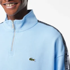 Lacoste Sweat Demi-zippé Col Montant -Mode Décontractée 488f7f5e1d216f0d70e8ae804cbf800f