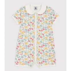 PETIT BATEAU Pyjama 1 Pièce Col Claudine
