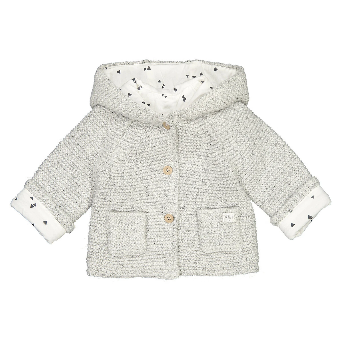 Gilet à Capuche En Tricot 1 Gilet à Capuche En Tricot