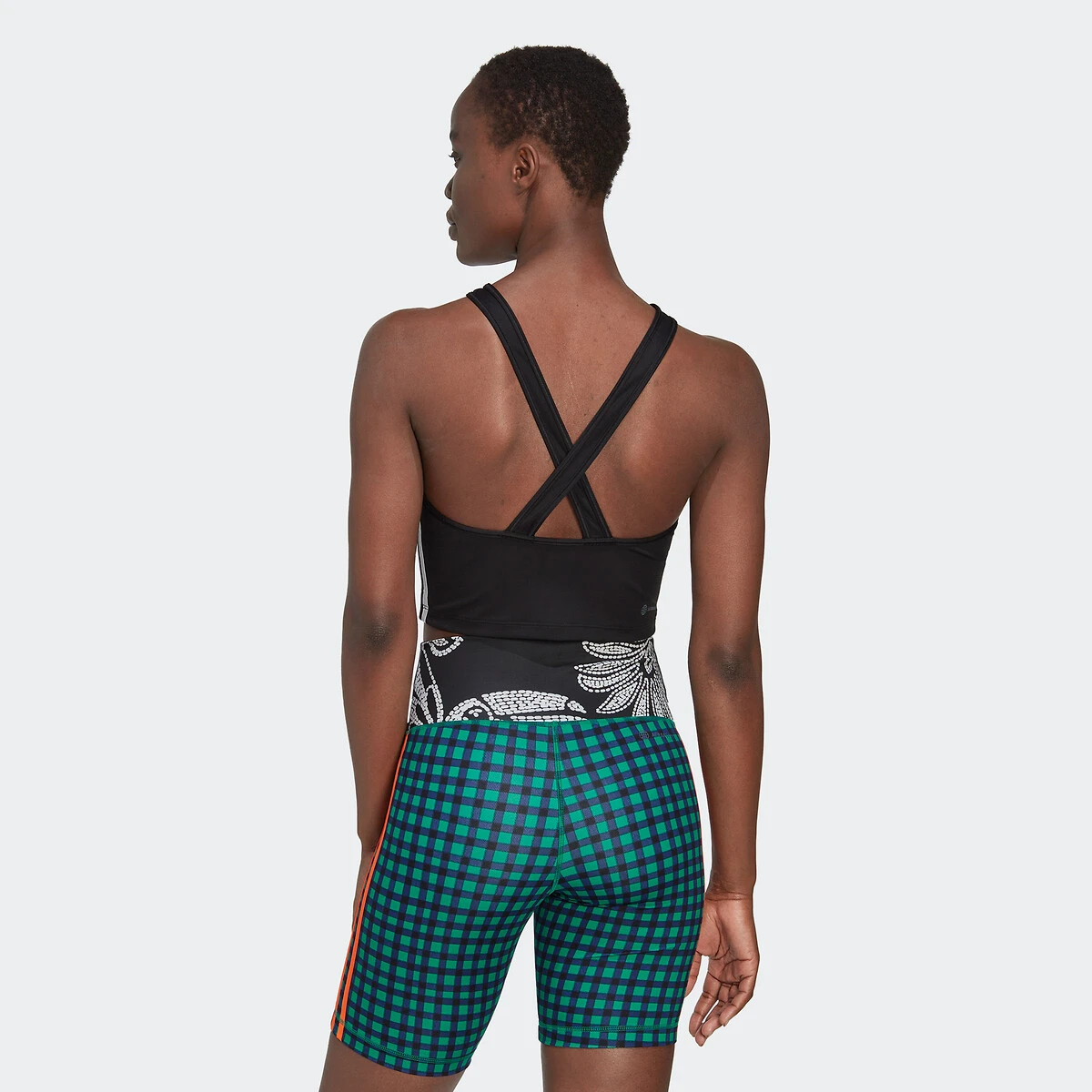 ADIDAS PERFORMANCE Débardeur Crop Made For Training 3-Stripes 2 ADIDAS PERFORMANCE Débardeur Crop Made For Training 3-Stripes – Image 2