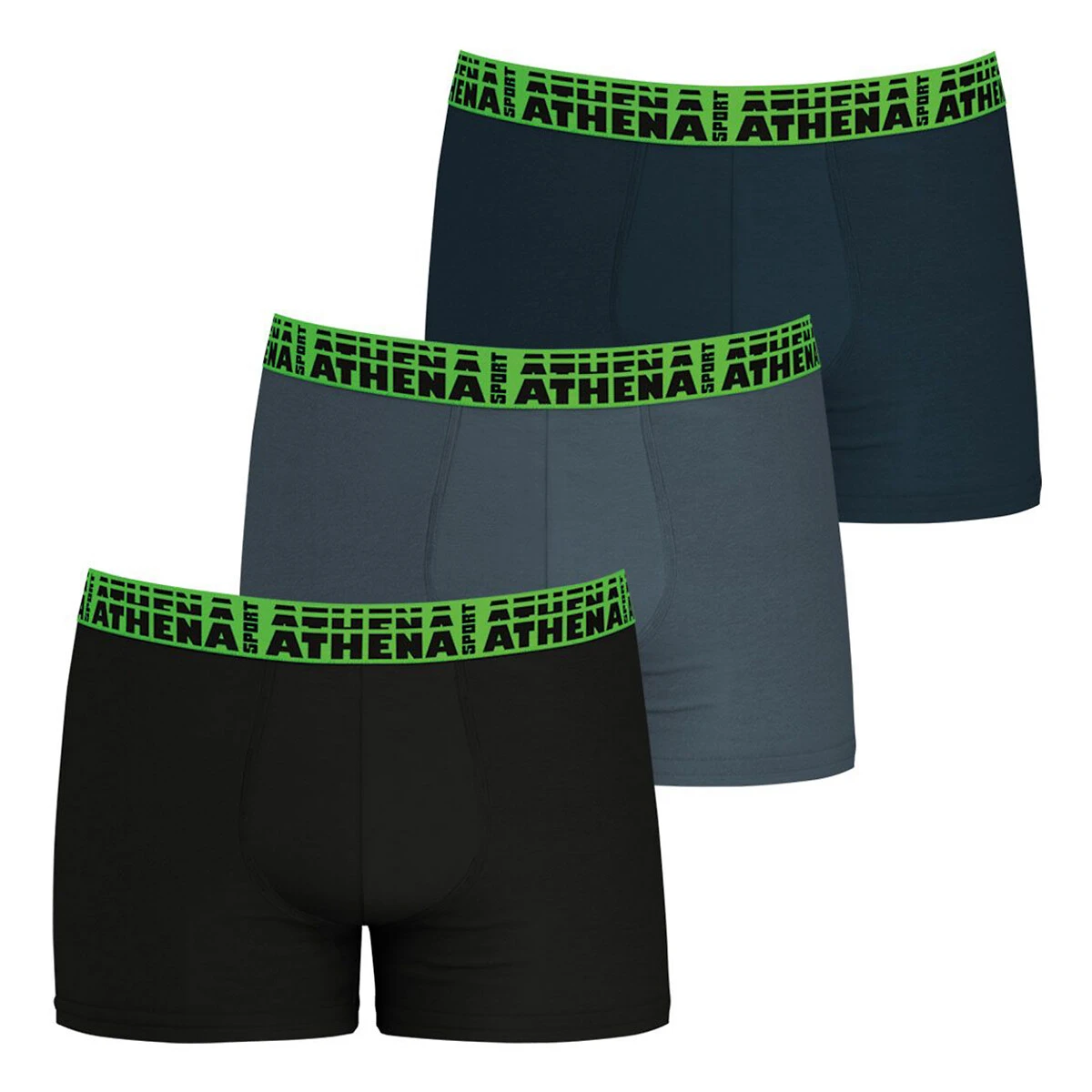 Athena Lot De 3 Boxers Easy Sport 1 Athena Lot De 3 Boxers Easy Sport