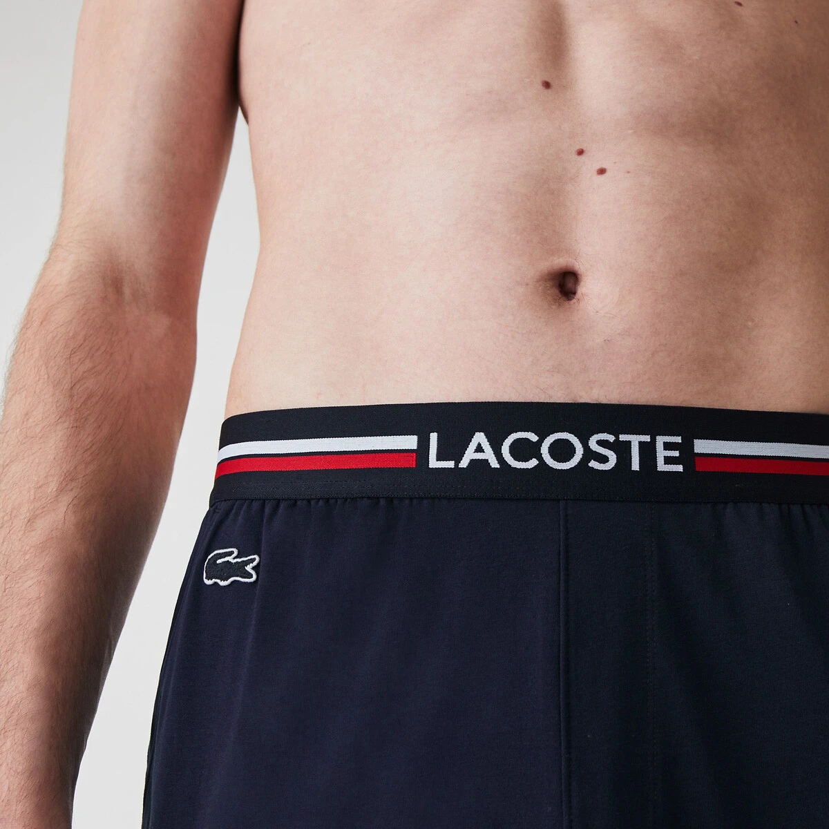 Lacoste Bas De Pyjama Ceinture Tricolore 4 Lacoste Bas De Pyjama Ceinture Tricolore – Image 4