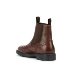 Geox Bottines Respirantes Chelsea Tiberio -Mode Décontractée 4ce5c13fa79b47c3a418b865b483a401