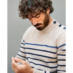 Pull Marinière, Fabriqué En France -Mode Décontractée 4d2a9f1a762273d621e2816847f1f567