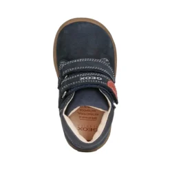 Geox Baskets Cuir Premiers Pas à Scratch Macchia -Mode Décontractée 4d778b9df18358197488b7ac4529eecb