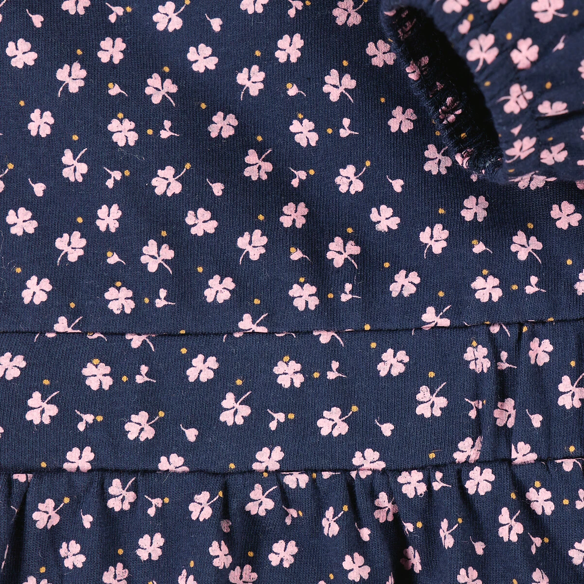 Robe Manches Longues, Imprimé Floral 4 Robe Manches Longues, Imprimé Floral – Image 4