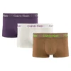CALVIN KLEIN UNDERWEAR Lot De 3 Boxers Unis Taille Basse