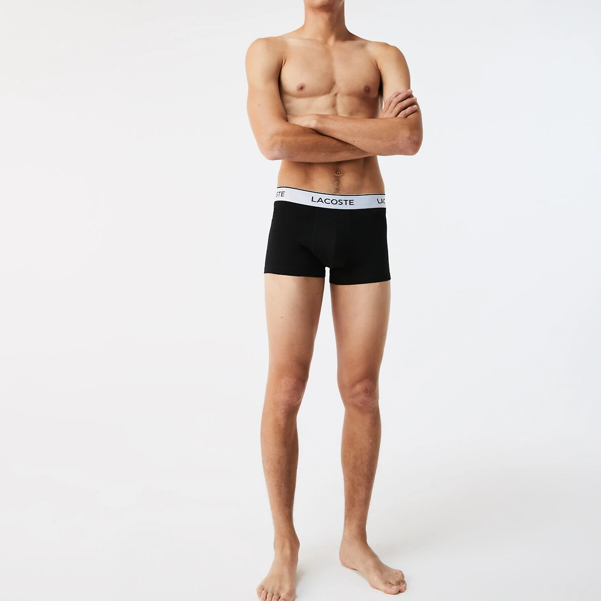 Lacoste Lot De 3 Boxers En Coton Stretch 2 Lacoste Lot De 3 Boxers En Coton Stretch – Image 2