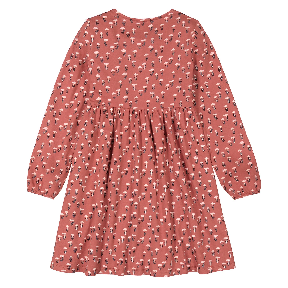 Robe Manches Longues Imprimé Fleurs 4 Robe Manches Longues Imprimé Fleurs – Image 4