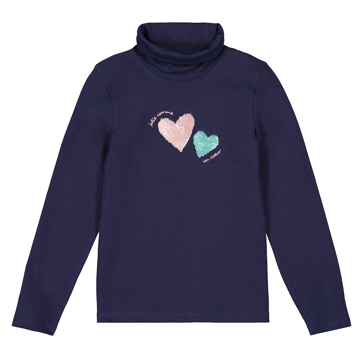 Sous-pull à Sequins Magiques, Coton Bio 3 Sous-pull à Sequins Magiques, Coton Bio – Image 3