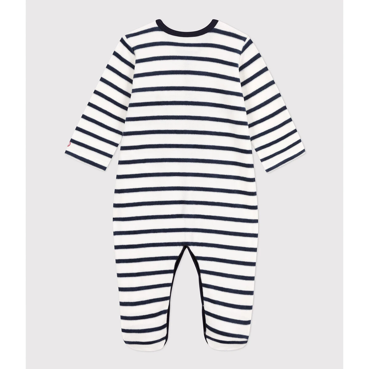 PETIT BATEAU Pyjama 1 Pièce Rayé 2 PETIT BATEAU Pyjama 1 Pièce Rayé – Image 2