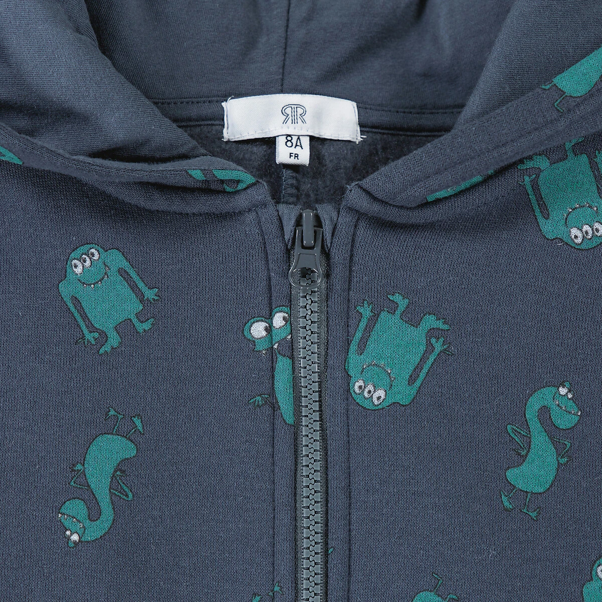 Surpyjama à Capuche Molleton Imprimé Monstres 5 Surpyjama à Capuche Molleton Imprimé Monstres – Image 5